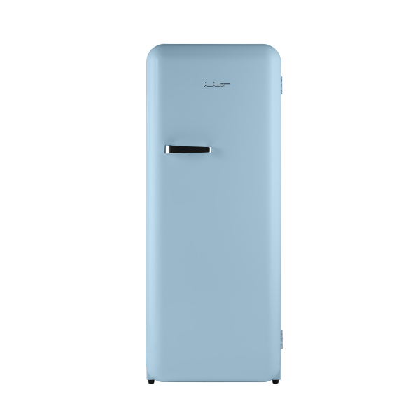 iio Kitchen VR1 Sky Blue 10 Cu. Ft. Retro Refrigerator with Freezerette