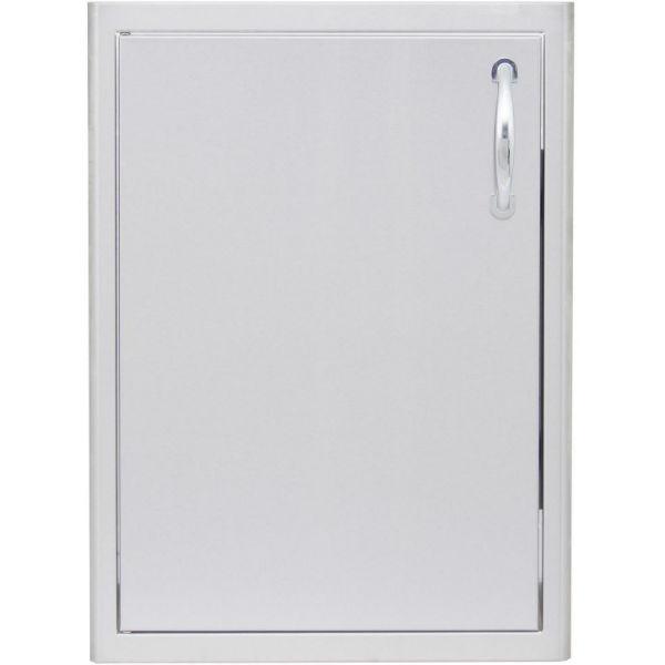 Blaze 18&quot; Stainless Steel Vertical Single Access Door Left Hand Hinged BLZ-SV 1420-R-LH