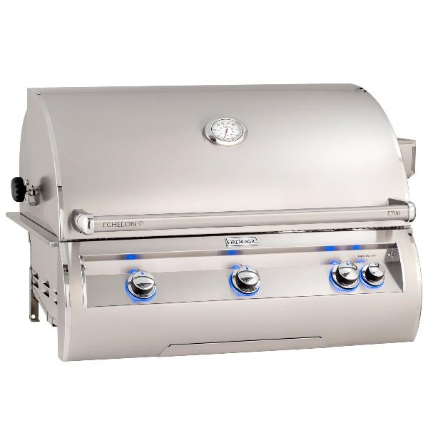 Fire Magic Echelon Diamond E790I 36" Stainless Steel Built-In Gas Grill w/ Rotisserie
