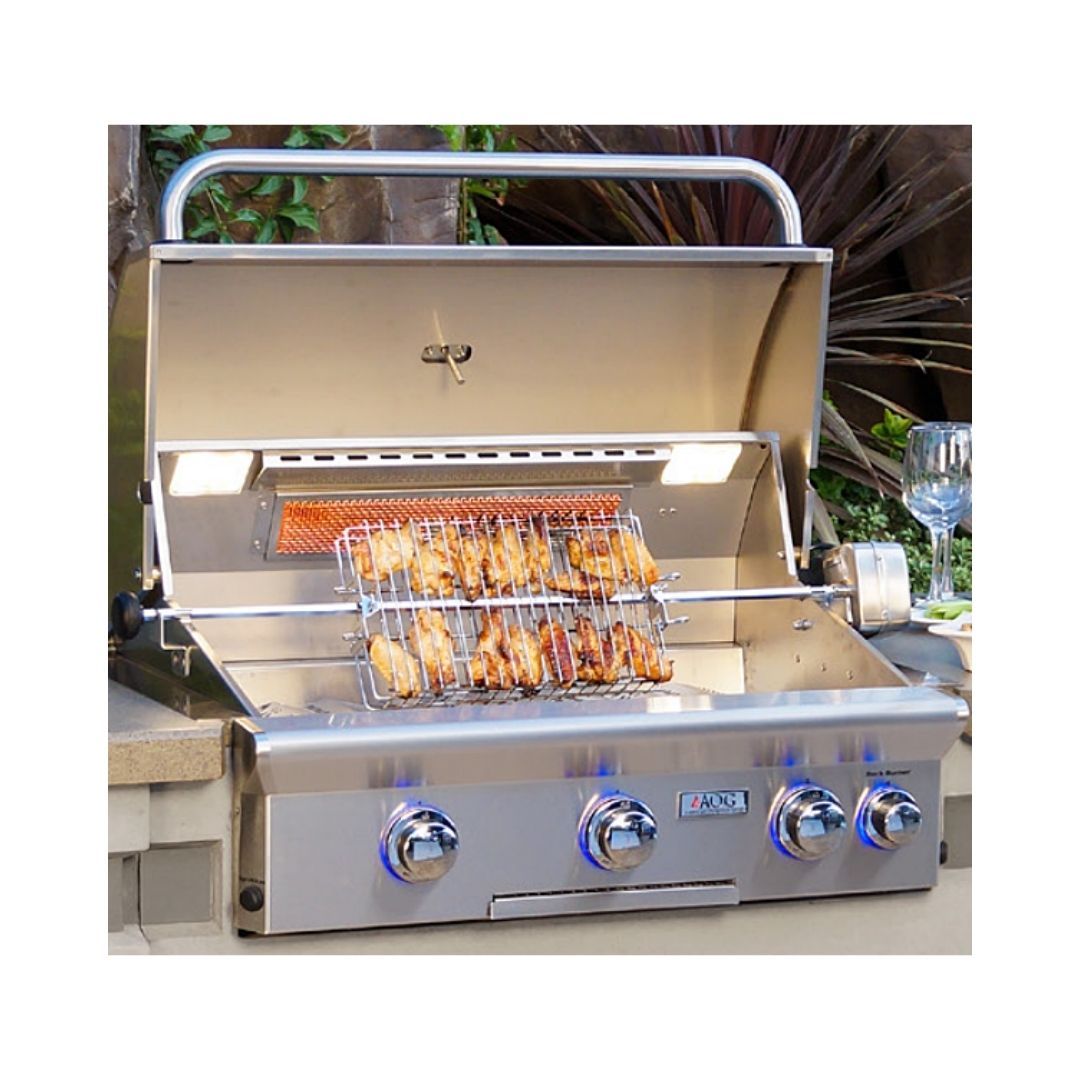 American Outdoor Grill 30NBL Built-in 30" 3 Burner Gas Grill