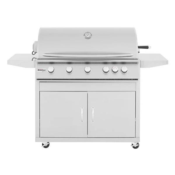 Summerset Sizzler SIZ40 40” Stainless Steel 5 Burner Freestanding Gas Grill