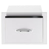 Summerset SSDR1-17 17" Stainless Steel Single Drawer w/ Matching Handle