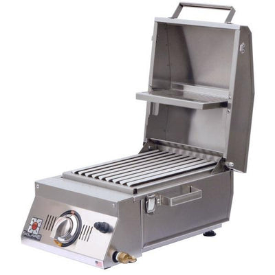Solaire SOL-AA12A-LP All About 15" Stainless Steel Single Burner Infrared Gas Grill