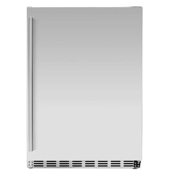 Summerset SSRFR-24S 24&quot; Stainless Steel 5.3c Outdoor Rated Refrigerator