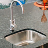 Summerset SSNK-19U 19" Stainless Steel Undermount Sink w/ Hot/Cold Faucet