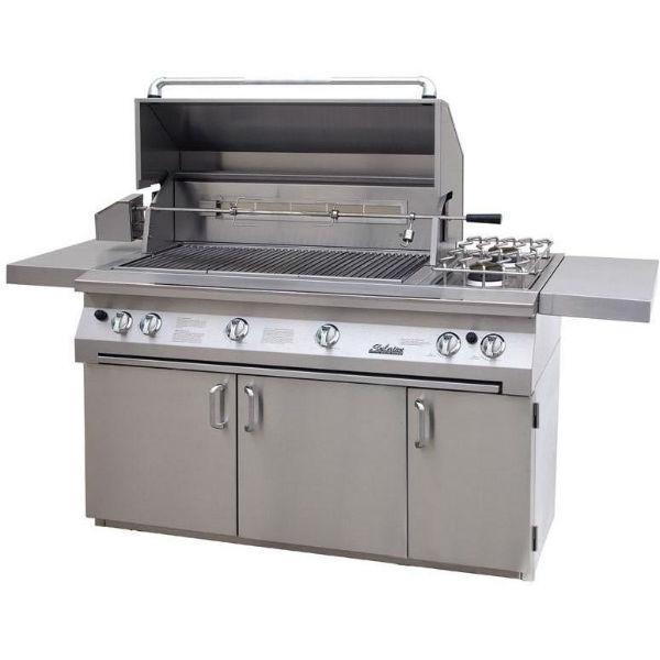 Solaire SOL-AGBQ-56CIR 56&quot; Stainless Steel Freestanding Infrared Gas Grill