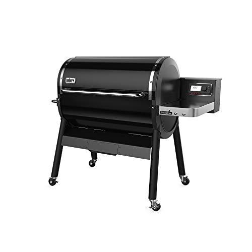 Weber 23510201 SmokeFire EX6 (2nd Gen) Wood Fired Pellet Grill, Black