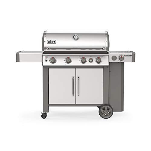 Weber 62006001 Genesis II S-435 4-Burner Liquid Propane Grill, Stainless Steel