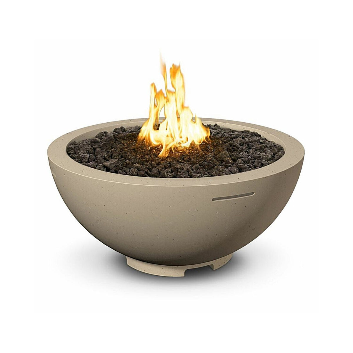 American Fyre Designs 733-M6 Round 32&quot; Cafe Blanco Fire Bowl