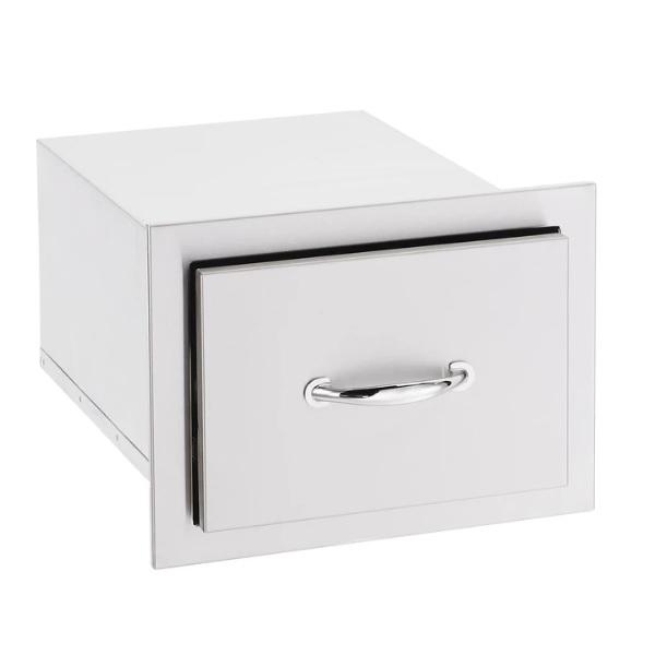 Summerset SSDR1-17 17" Stainless Steel Single Drawer w/ Matching Handle