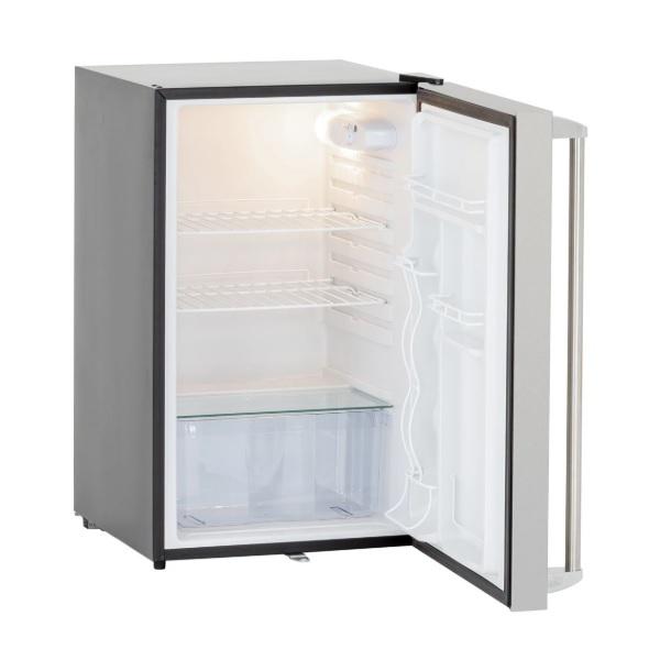 Summerset SSRFR-21D 21" Stainless Steel 4.5c UL Deluxe Compact Refrigerator