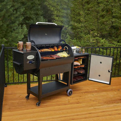 Louisiana Grills LG900C1 66" Black Wood Pellet Grill and Smoker