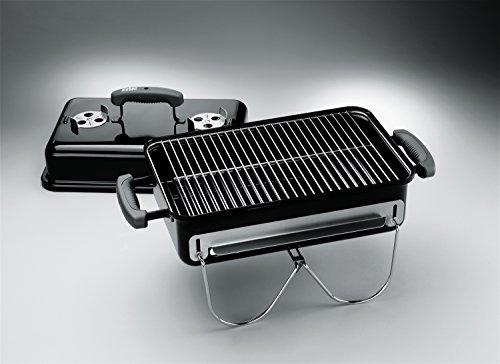 Weber 121020 Go-Anywhere Charcoal Grill,Black,14.5" H x 21" W x 12.25" L