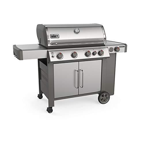 Weber 62006001 Genesis II S-435 4-Burner Liquid Propane Grill, Stainless Steel