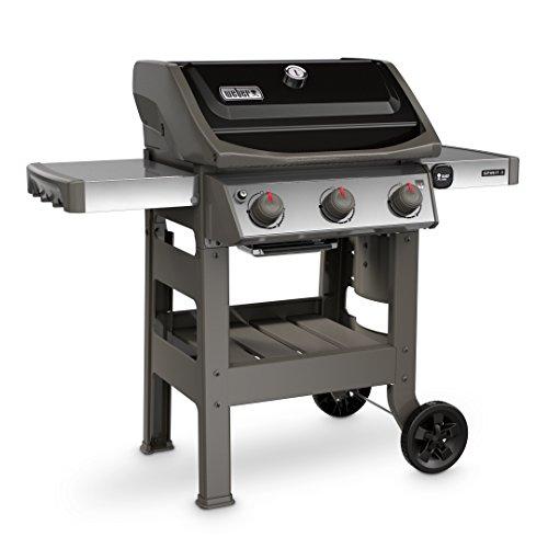 Weber 45010001 Spirit II E-310 3-Burner Liquid Propane Grill, Black