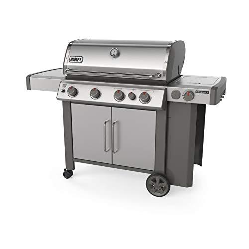 Weber 62006001 Genesis II S-435 4-Burner Liquid Propane Grill, Stainless Steel