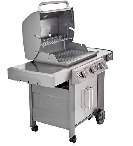 Weber 61006001 Genesis II S-335 3-Burner Liquid Propane Grill, Stainless Steel