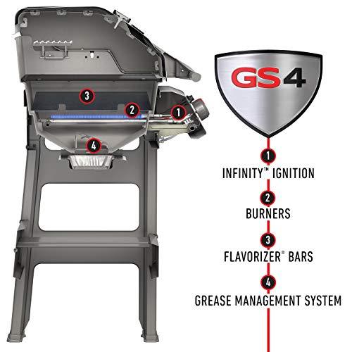 Weber 45010001 Spirit II E-310 3-Burner Liquid Propane Grill, Black