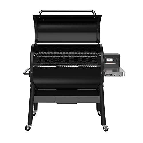 Weber 23510201 SmokeFire EX6 (2nd Gen) Wood Fired Pellet Grill, Black