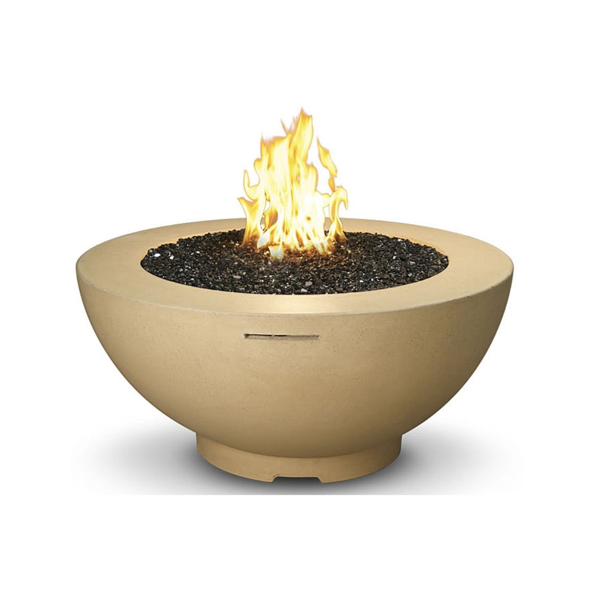 American Fyre Designs 731-M6 Round 48&quot; Cafe Blanco Fire Bowl