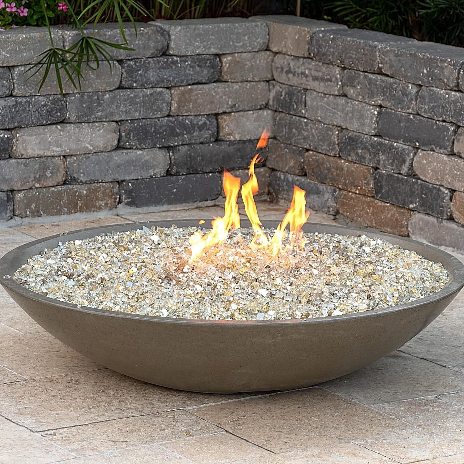 American Fyre Designs 752-SD-F6 Marseille Round 40" Fire Bowl