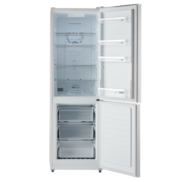 iio Kitchen RM1 White 11 cu. ft. Retro Frost Free Refrigerator with Bottom Freezer