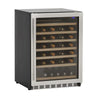 Summerset SSRFR-24DWC 24" Stainless Steel 5.3 cube Deluxe Outdoor Rated Wine Cooler