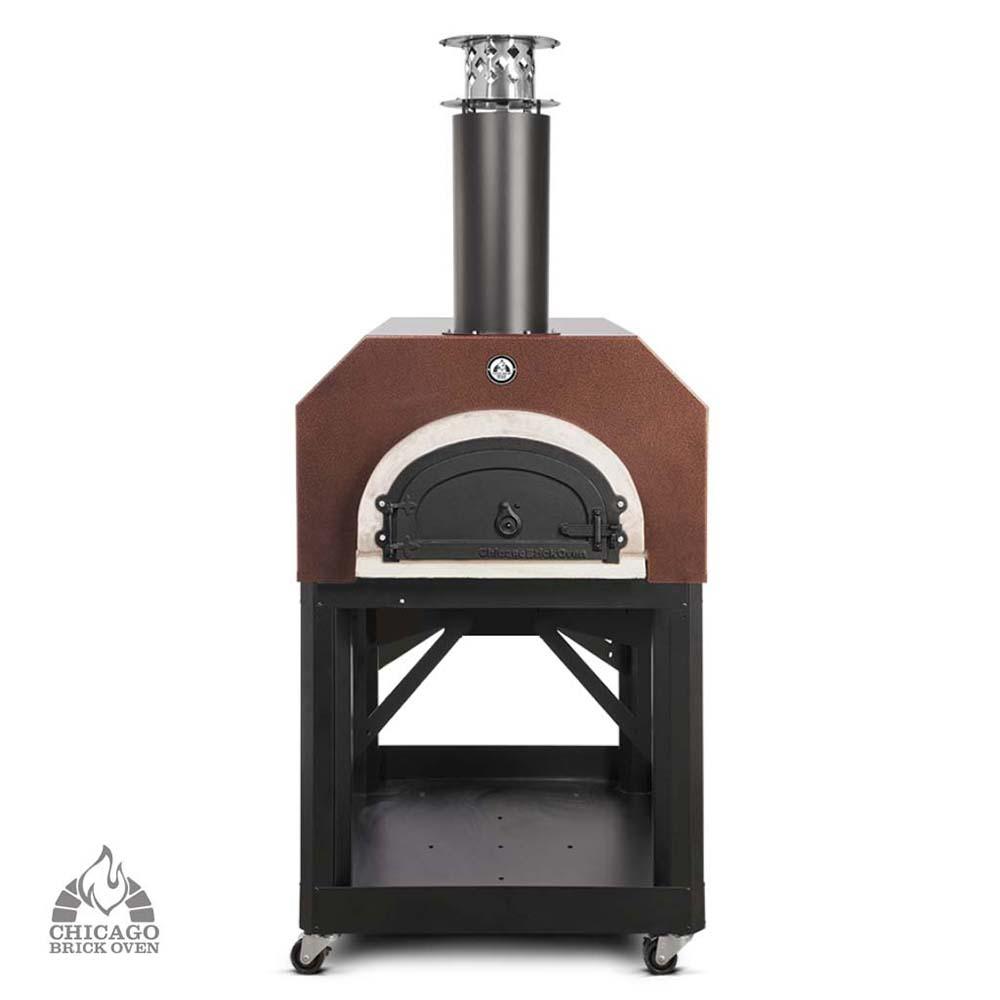 Chicago Brick Oven CBO-O-MBL-750 35" Copper Portable Wood Fire Pizza Oven