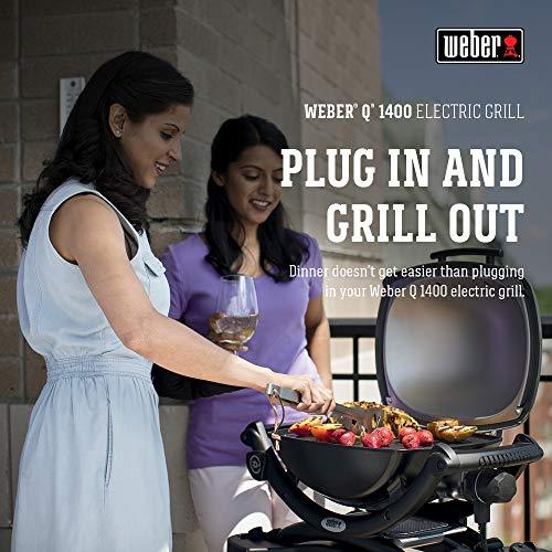 Weber 52020001 Q1400 Electric Grill, Gray