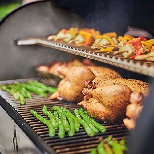 Weber 23510201 SmokeFire EX6 (2nd Gen) Wood Fired Pellet Grill, Black