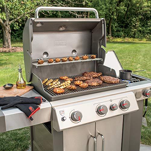 Weber 61006001 Genesis II S-335 3-Burner Liquid Propane Grill, Stainless Steel