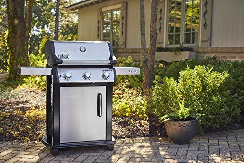 Weber 46502001 Spirit S-315 LP Gas Grill, Stainless Steel