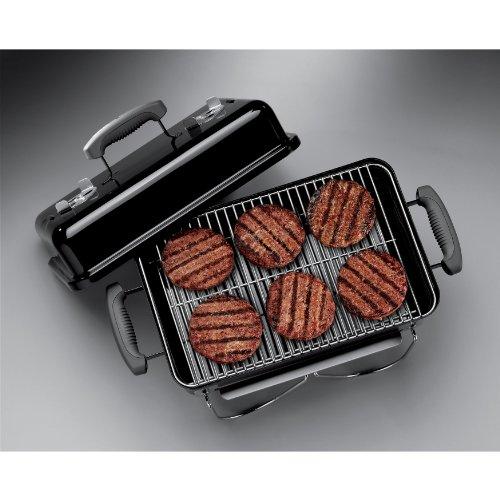 Weber 121020 Go-Anywhere Charcoal Grill,Black,14.5" H x 21" W x 12.25" L