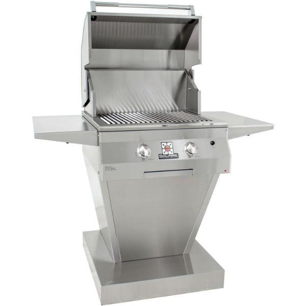 Solaire SOL-AGBQ-27GIR-PED 27" Stainless Steel Freestanding Infrared Gas Grill