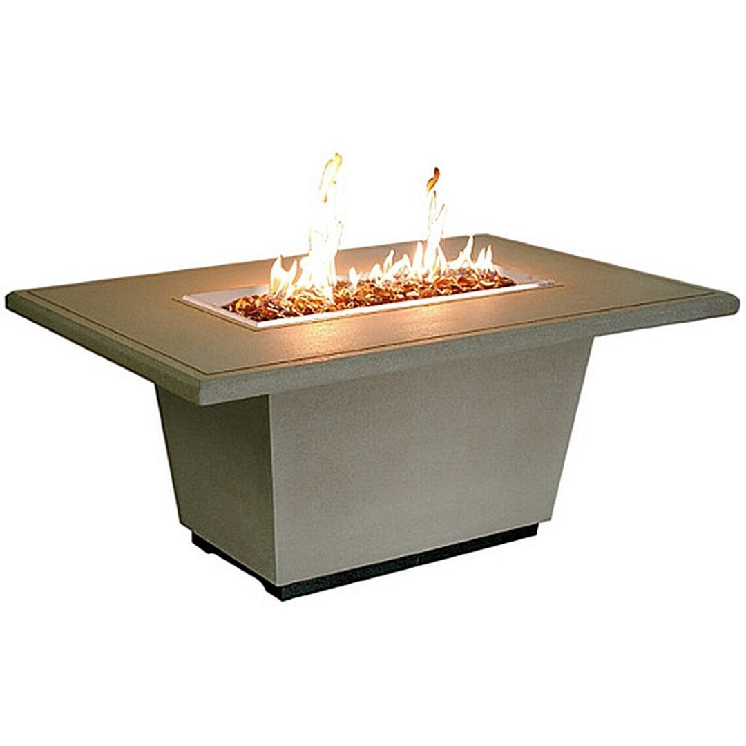 American Fyre Designs 635-SM-F4 Cosmopolitan Rectangle Firetable