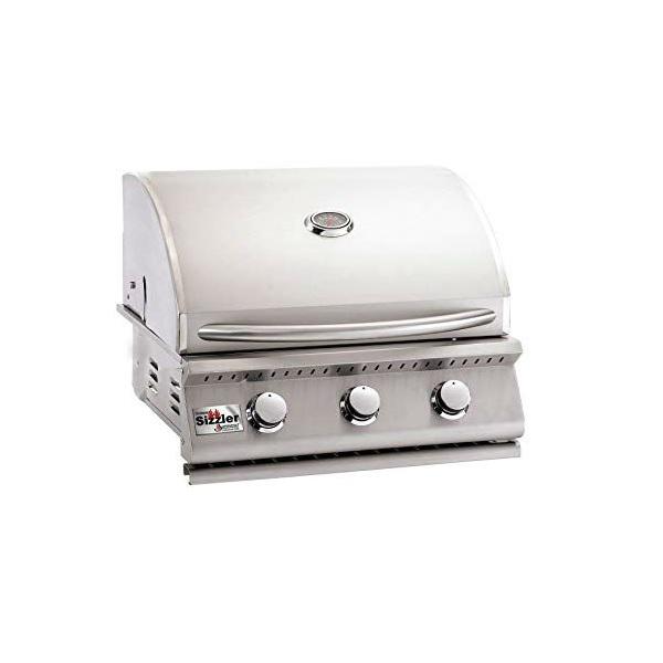 Summerset Sizzler SIZ26 26” Stainless Steel 3 Burner Built-In Gas Grill