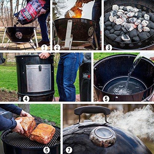 Weber 18-inch Smokey Mountain Cooker, Charcoal Smoker