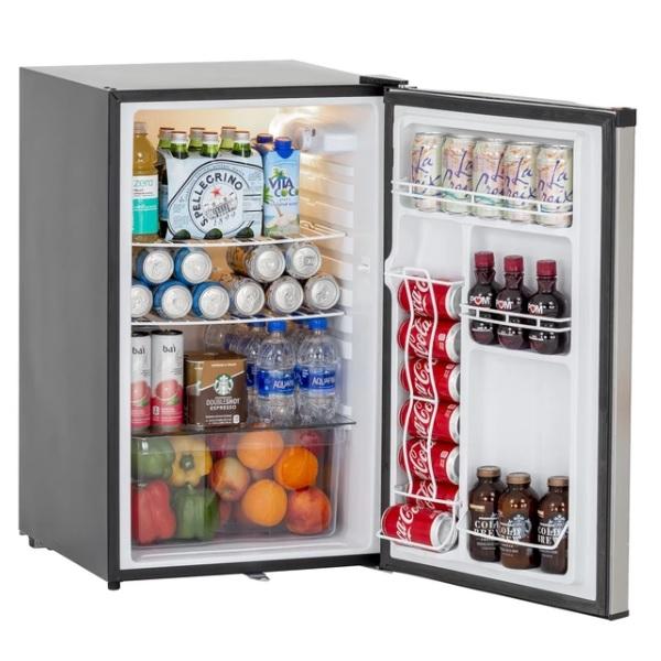 Summerset SSRFR-21S 20" Stainless Steel 4.5 Cube UL Outdoor Compact Refrigerator