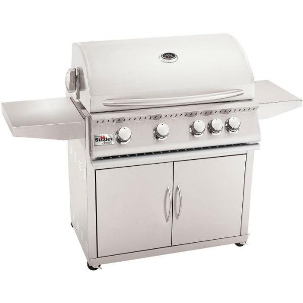 Summerset Sizzler SIZ32 32&quot; Stainless Steel 4 Burner Freestanding Gas Grill