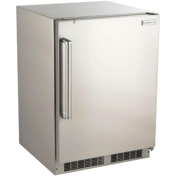 Fire Magic 24&quot; Stainless Steel Outdoor Rated Refrigerator w/ Premium Door 3589-DR