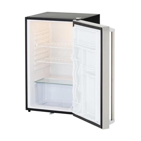 Summerset SSRFR-21D 21" Stainless Steel 4.5c UL Deluxe Compact Refrigerator