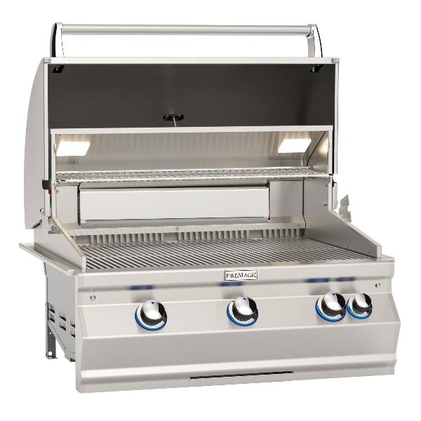 Fire Magic Aurora A660i 30" Stainless Steel Built-In Gas Grill w/ Analog Thermometer