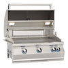 Fire Magic Aurora A660i 30" Stainless Steel Built-In Gas Grill w/ Back Burner & Magic View Window