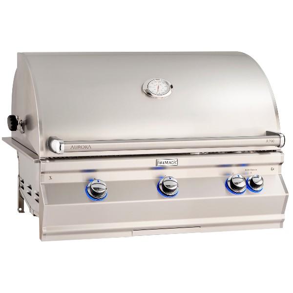 Fire Magic Aurora A790i 36&quot; Stainless Steel Built-In Gas Grill w/ Analog Thermometer