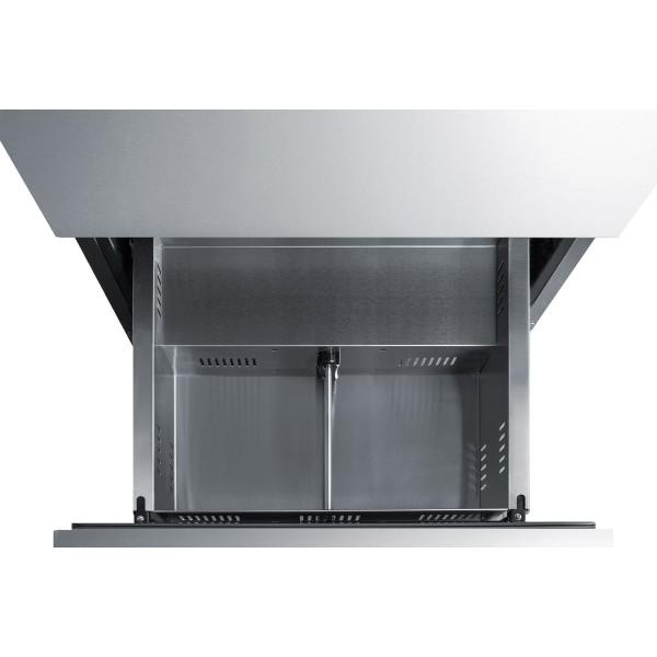 Summit ADRD24 24" Stainless Steel 4.8 cu.ft 2-Drawer Outdoor Refrigerator