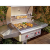 American Outdoor Grill 24NGL In-Ground Post 24" 2 Burner Gas Grill