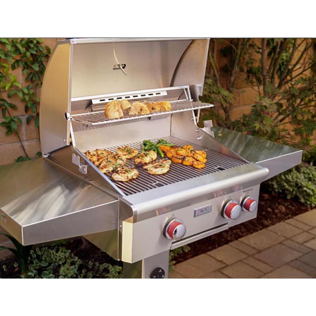 American Outdoor Grill 24NPL Patio Post 24" 2 Burner Gas Grill