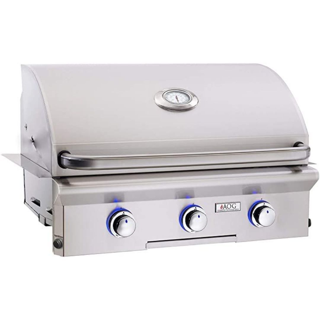 American Outdoor Grill 30NBL Built-in 30&quot; 3 Burner Gas Grill