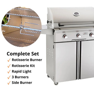 American Outdoor Grill 30PCT Portable 30" 3 Burner Gas Grill
