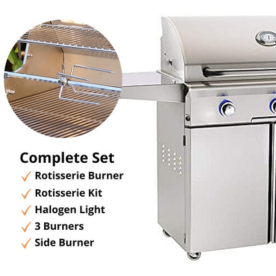 American Outdoor Grill 36PCL Portable 36" 3 Burner Gas Grill